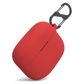 Leetoyi Protective Case Compatible with Sony LinkBuds S Truly Wireless Earbud,Shockproof Case Cover with Keychain (Red)