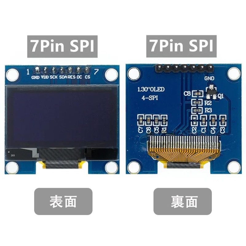 YUWENW OLED Display 0.96" 2pcs OLED Module 2IC 128X64 Arduino