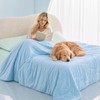 Cooling Dog Blanket, Q-MAX>0.5 Pet Throw for Couch, Crate &