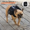 LAROTSUBA Dog Harness Backpack,Dog Backpack,Dog Hiking Backpack with Side Pockets