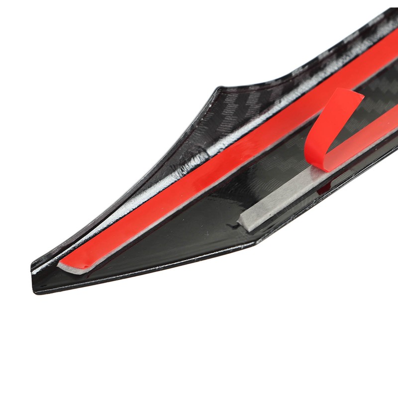 Steering Wheel V Shape Trim Panel Carbon Fiber Style Frame