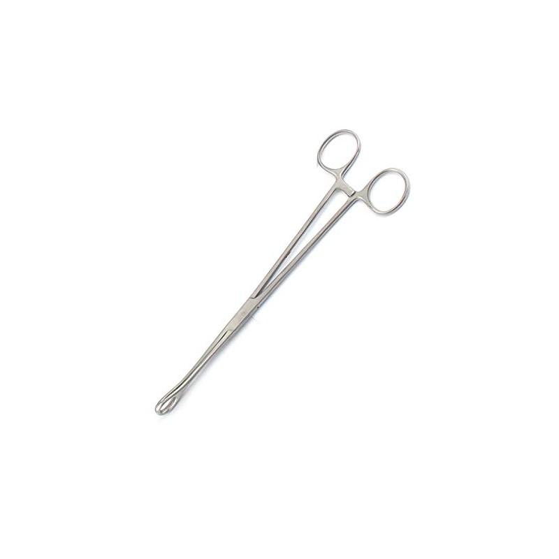 OdontoMed2011 9-1/2" LOCKING SPONGE FORCEPS - STAINLESS STEEL - FOUR-STAGE