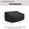 STAYDEN Porch Swing Cover Waterproof Outdoor Hanging Chair Cover Tear
