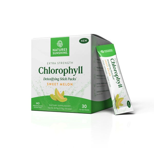 Nature's Sunshine Nature's Sunshine Chlorophyll Stick Packs: Supercharge Your Detox