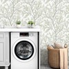 MelunMer Leaf Contact Paper Peel and Stick Wallpaper Green Boho