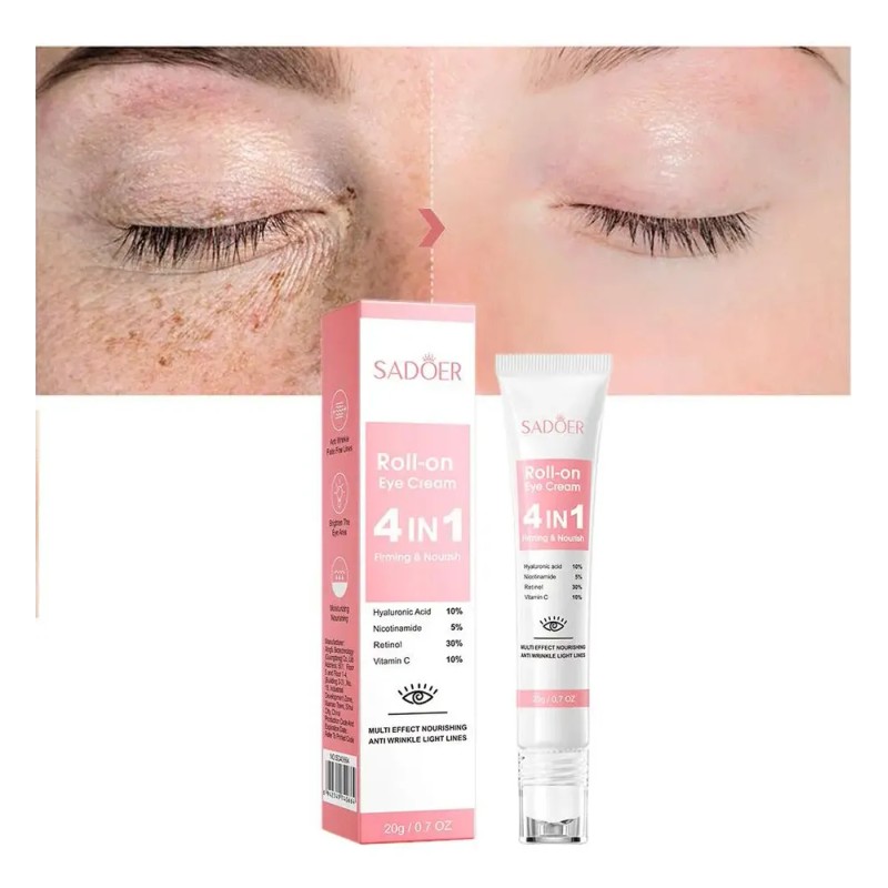 Crema Eye Rollerball Que Reafirma La Piel E Ilumina El