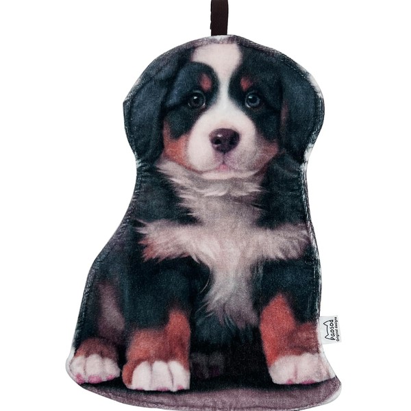 Dog Hand Towel Bathroom Kitchen Face Towel Absorbent Soft Cute Dog Lover Valentine's Day Mother's Day Birthday Gift Bernese Mountain Dog