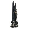Ebros Gift The Boogeyman Black Death Grim Reaper Holding Scythe