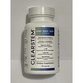 Clearstem (age+acne) MIND-BODY-SKIN Vitamin 90 Capsules   Exp :06/2025
