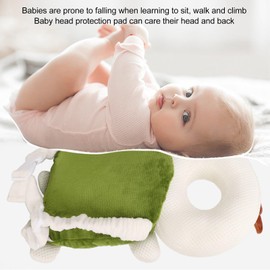 lvifloae Head Protection for Baby Flat Head Pillow Baby Head Protector Backpack Animal Shaped Pp Cotton Filling Toddler Walking Safety Pillow Tortoise 7 Month Old Baby Must Haves (Tortoise)