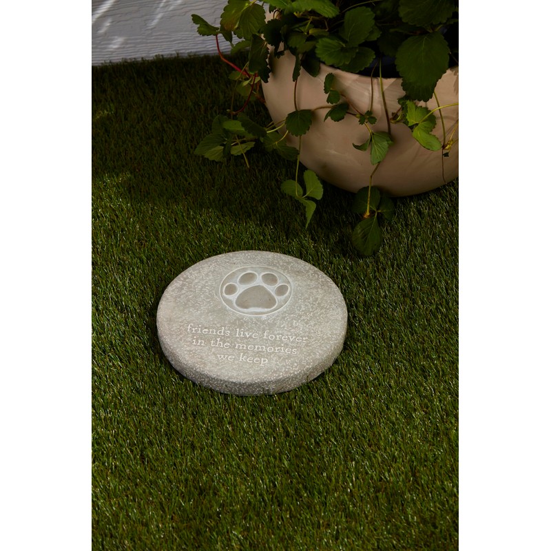 Mud Pie Pet Concrete Stepping Stone; 9" Dia