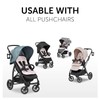 Hauck Padded Pushchair Liner, Flowers Rose - Universal Fit for