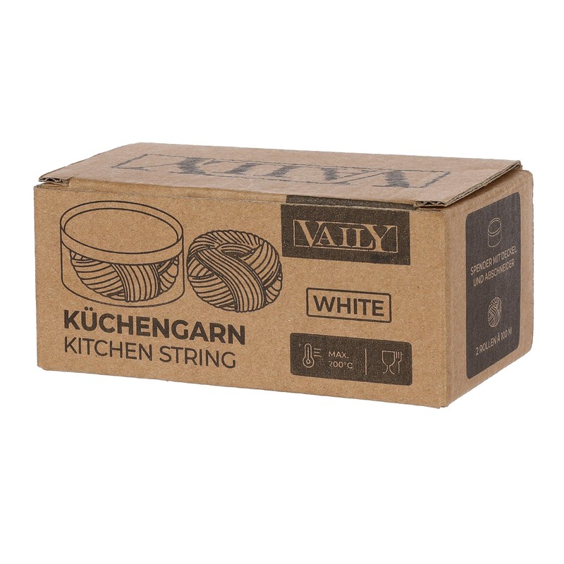 Vaily Kitchen Twine - Heat Resistant BBQ Roast String for