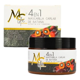 Mascarilla Capilar Batana 4-1, Brillo, Reduce Caída. Mc Life