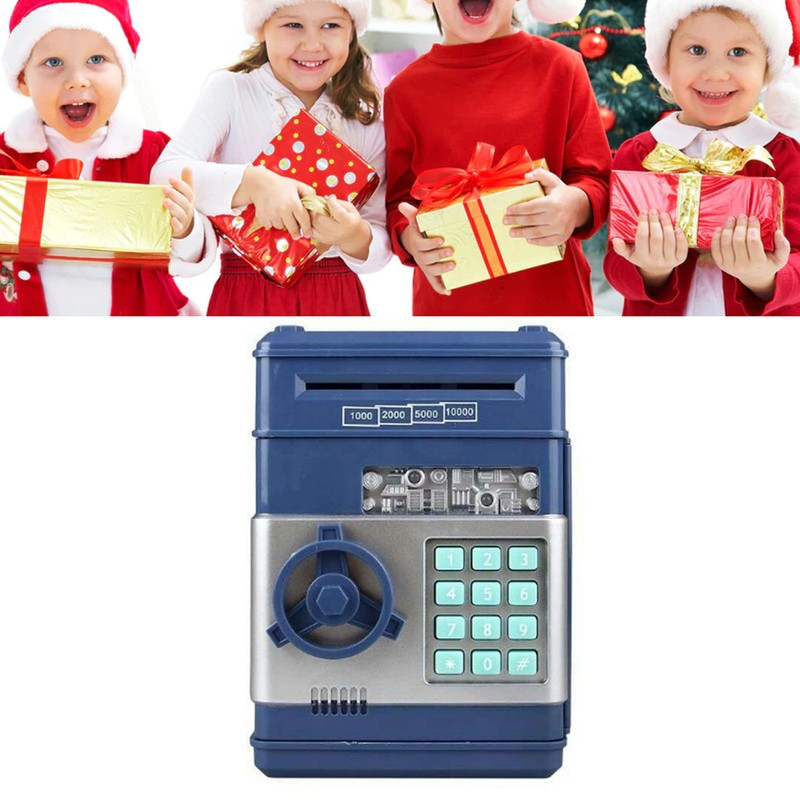 ATM Piggy Bank Password Electronic Money Saving Coin Bank Toy