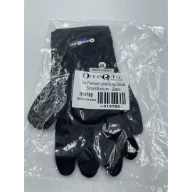 Ocean Quest 6oz Premium Lycra/Spandex diving gloves Large/Extra Large NEW