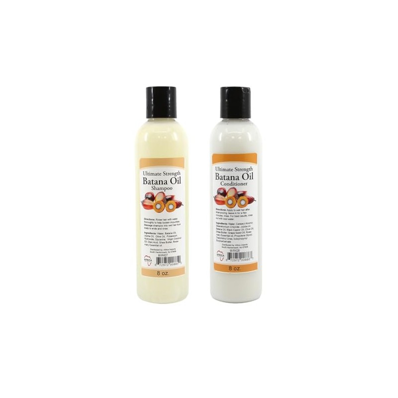 Ultimate Strength Batana Oil Shampoo & Conditioner Set
