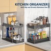 mosala 2 Pack Under Sink Organizers and Storage - 2