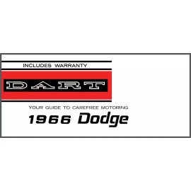 1966 Dodge Dart Owner's Manual - COLOR