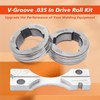 Mhrxusd KP1696-035S Drive Roll Kit V-Groove .035 In Solid Wire