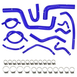 PIT66 Blue Silicone Radiator Hose Kit Compatible with Honda/Acura Integra DC4 DB7 RS LS GS SE with B18B1 Engine 1994-2001