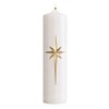 CB Church Supply Pillar Style Boxed 3 x 12-Inch Christ