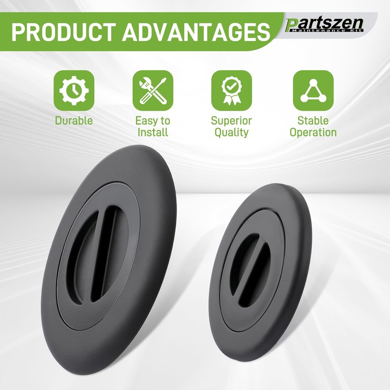 partszen 68225506AA ‎Bed Plug Cover Kit Fit for Dodge Ram