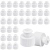 OLYCRAFT 100Pcs 28/410 White Plastic Push Pull Replacement Caps 28mm