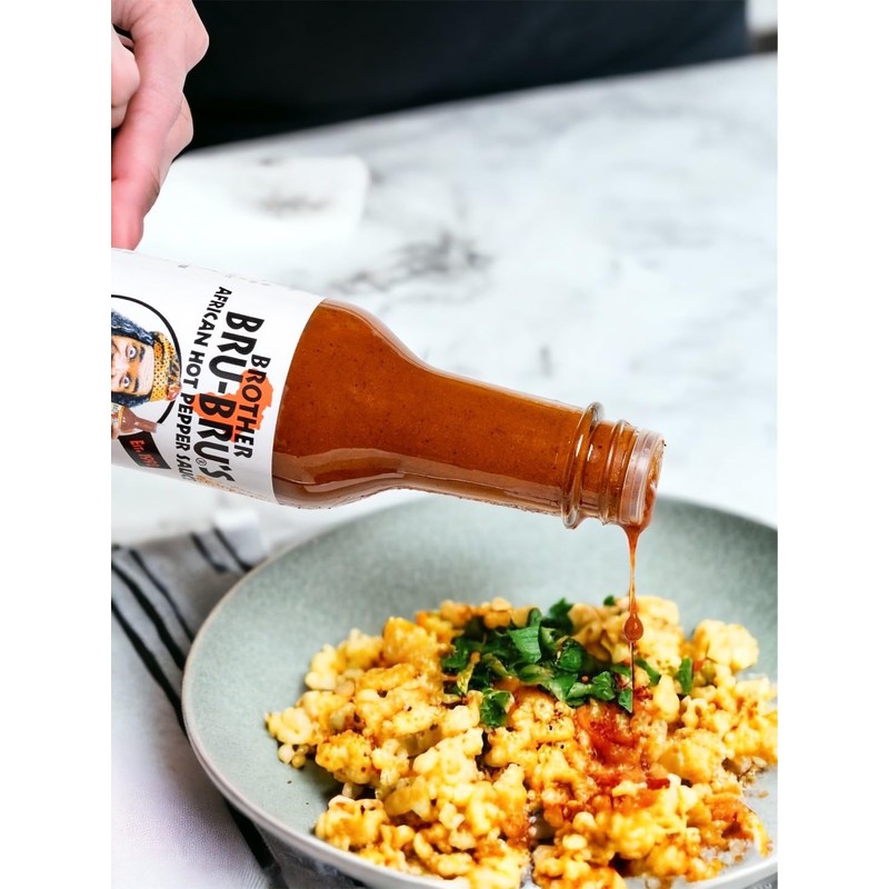 Brother Bru-Bru’s Hot Sauce – No Sodium, Salt Free, Sugar