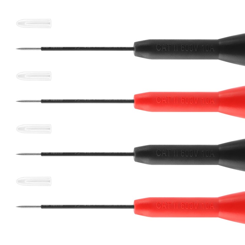 4 Pack Multimeter Needle Probe Pins, 2mm Extended Needle Test