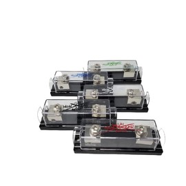 Sky High Car Audio 1/0 Gauge ANL Fuse Holder (Set Screw) (White)