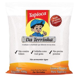 Da Terrinha Tapioca Flour 17.6oz | Goma Pronta para Tapioca 500g