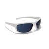HAWKERS Unisex Boost Sunglasses, White dark blue