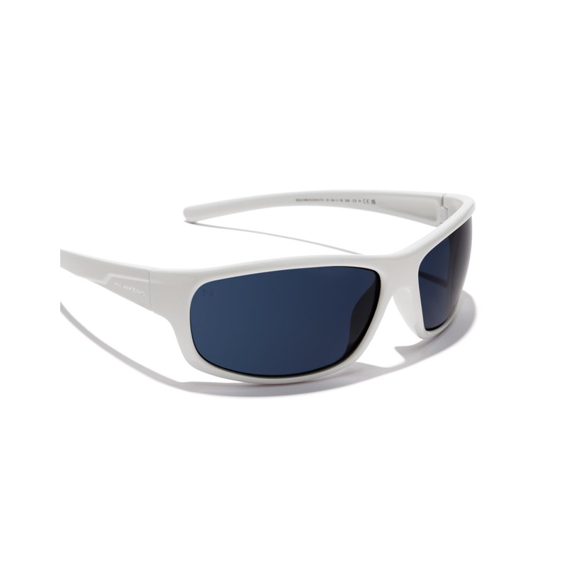 HAWKERS Unisex Boost Sunglasses, White dark blue