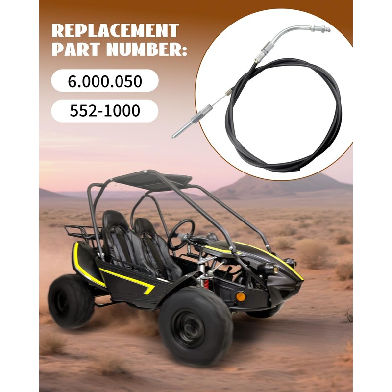 Hulyxayfave Parking Brake Cable Fits for Hammerhead GTS 150 150cc