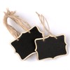 AUSTOR 14 Pcs Mini Chalkboards Signs Hanging Rectangle Chalkboards Double