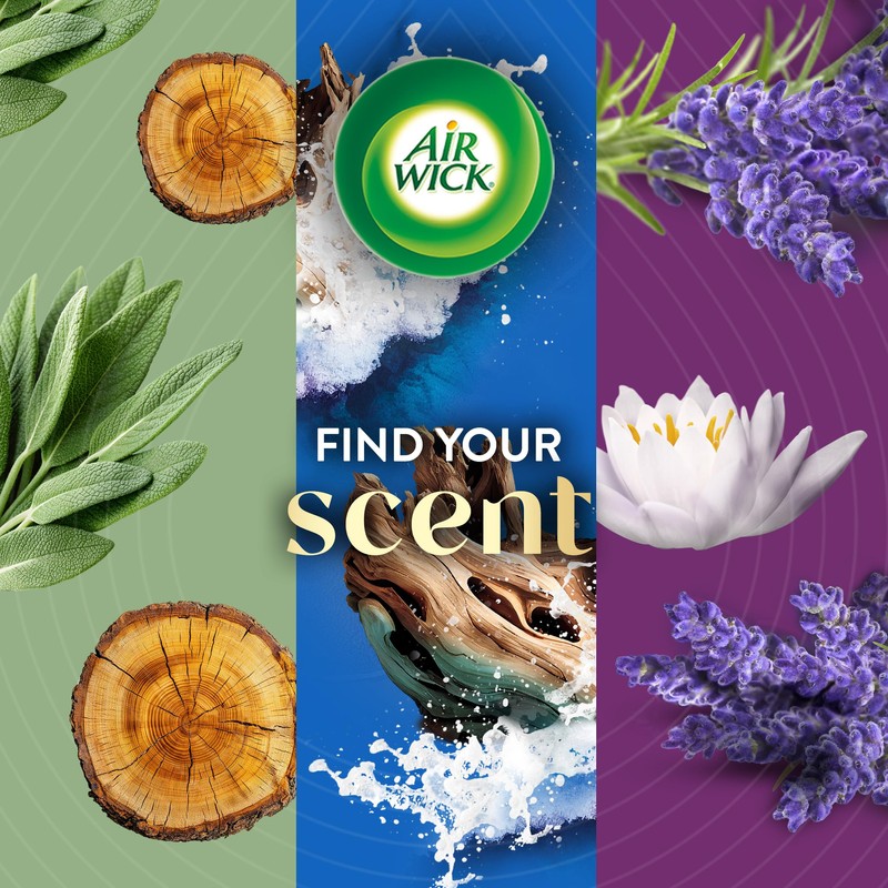 Air Wick Plug In Scented Oil Refill, Infused with Essential