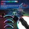 2PCS 3FT Whip Lights with Spring Base, Spiral RGB LED