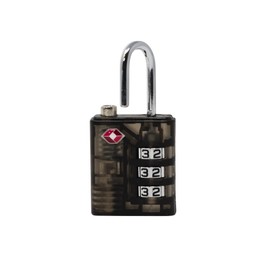 navig8 TSA Luggage Padlocks - TSA Approved - Essential for US Travel (Combination Lock, 1 Lock)