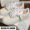 MUNSKT Thick Rope Shoe Laces for Air Force 1 Chunky