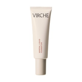VIRCHE Mineral Liquid Foundation, Approx. 90 Days Work, Formulated with Marula Oil (Natural, 1.1 oz (30 g)