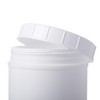 Consolidated Plastics 42591 HDPE Canister, White, 60 oz., 12 Piece