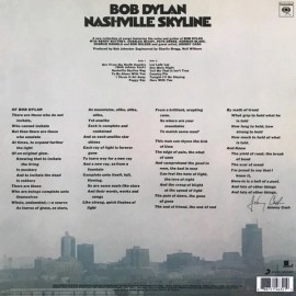Bob Dylan - Nashville Skyline LP - Black Vinyl Album - SEALED NEW RECORD