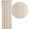 Bestlivings Curtain Opaque Joy Decorative Curtain with Universal Tape (Beige,