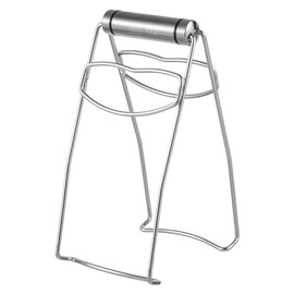 BESTonZON Pinzas de agarre de acero inoxidable 304 para ollas de cocina plegables para manejo seguro de platos calientes y tazones, clips de vapor par