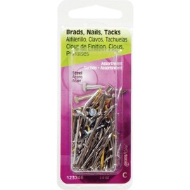 Hillman 16 Ga. x Assorted Sizes L Steel Brad Nail Assortment 1 pk 2 oz.