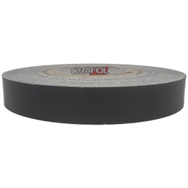 Oralite 1" Black Reflective Tape 5700 Type 1 Engineer Grade (Reflects Bright White) (1" x 30')