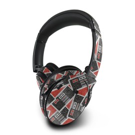 MightySkins Glossy Glitter Skin Compatible with Bose QuietComfort 45 Headphones Retro Controllers 3 | Protective, Durable High-Gloss Glitter Finish | Easy to Apply