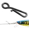 Z&S - 100 clips giratorios de acero inoxidable para colgar