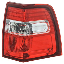 TRQ Right Rear Tail Light Assembly Compatible with 2007-2017 Ford Expedition